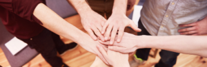Hands together - HR Image