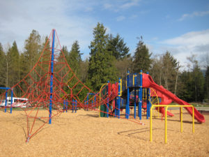 Playground Structure with Lunar Blast