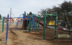 Nelson Elementary play booster structure