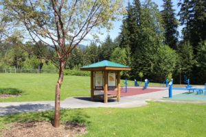 Park with Fitness Equipment