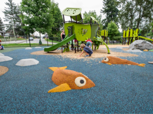 Como Lake Park SmartPlay Motion with rubber surfacing