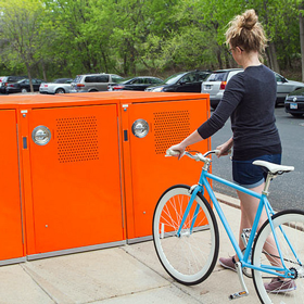 Dero bike lockers deals