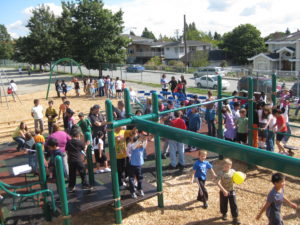 South Slope Playground Grand Opening