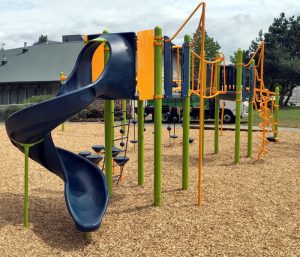 Aldergrove Park Playground with slide