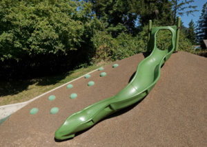 Emily Carr playground slide