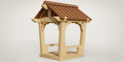wooden playhouse