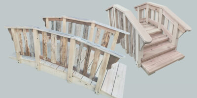 small wooden bridges