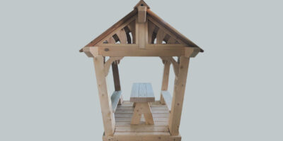 wooden playhouse