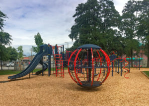 Douglas Park playground with Global Motion and slides