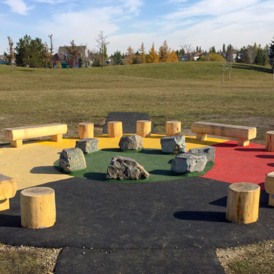 Roberta McAdams outdoor classroom