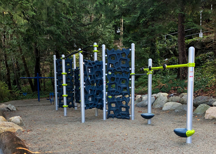 Tantalus Park Geoplex playground structure