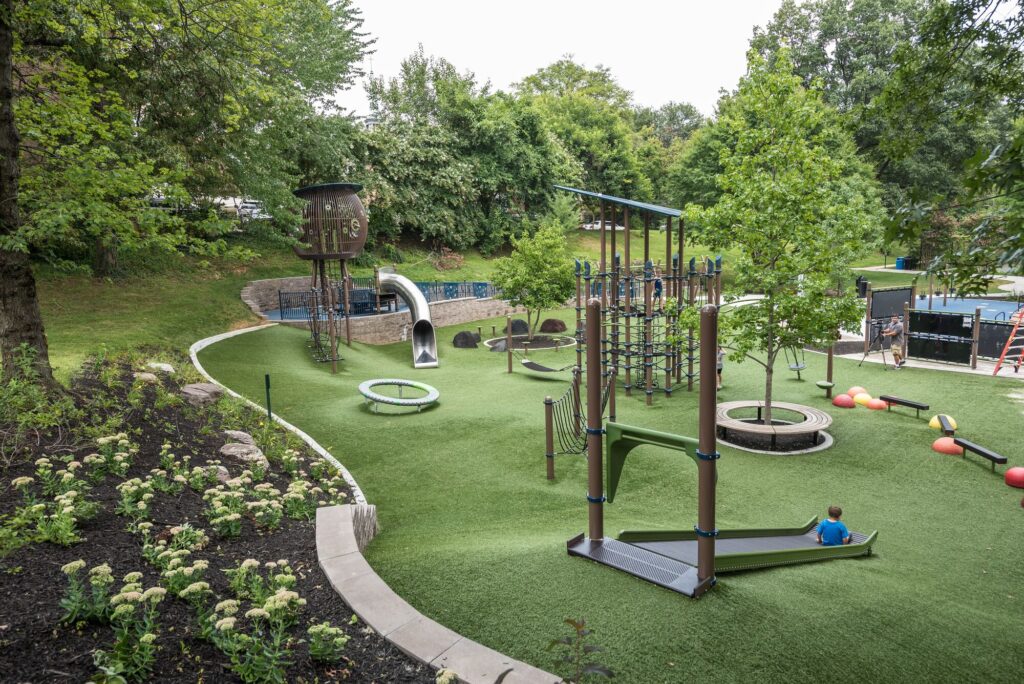 Green Playground Designed by habitat Systems