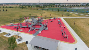 Accessibile Playground at Clareview Jumpstart Park