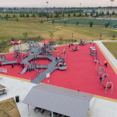 Accessibile Playground at Clareview Jumpstart Park