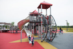 Accessibile Playground at Clareview Jumpstart Park