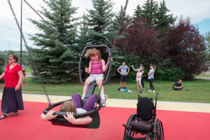 Canadian Tire Jumpstart Accessible playground