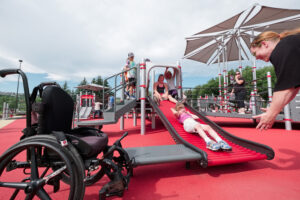 Canadian Tire Jumpstart Accessible playground