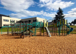 Blue and green PlayBooster Playground