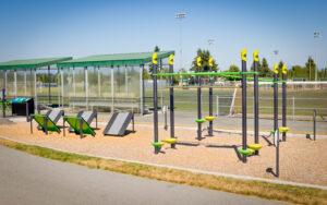 Outdoor fitness equipment