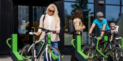 bikeep smart bike parking station