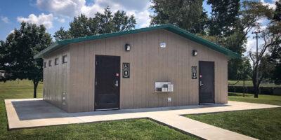 2 Multiuser Fully Accessible Flush washroom building