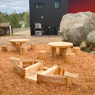 Habitat Systems Natural Playground on Engineered Wood Fibre (EWF) surfacing