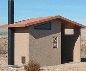 1 Single User Fully Accessible Waterless Restroom