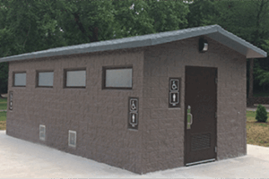 2 Multiuser Fully Accessible Flush Restrooms