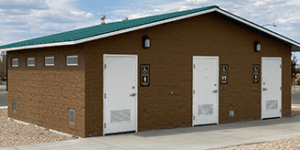 2 Multiuser Fully Accessible Flush washroom building