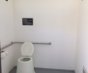 1 Single User Fully Accessible Waterless Restroom